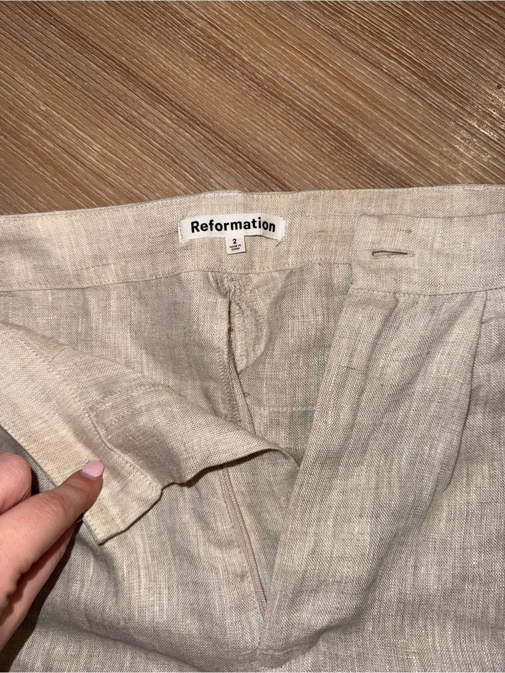 Reformation worn twice